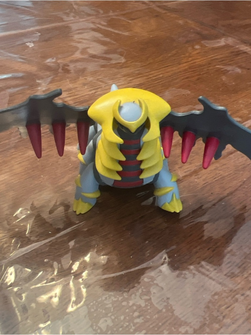 Giratina Figure - Yellow & Gray Kids Toy